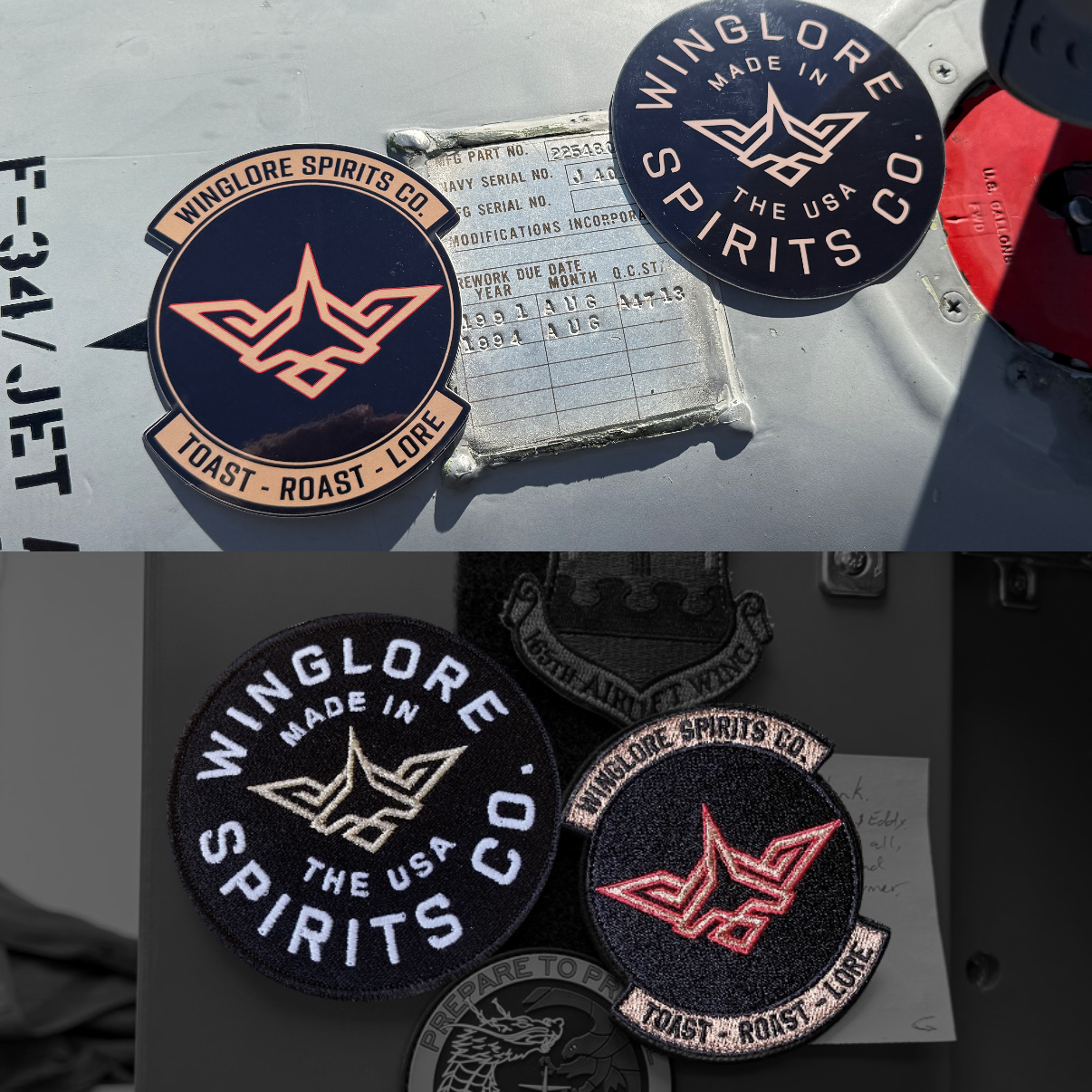 Morale Bundle - 2 Patches & 2 "Zap" Stickers