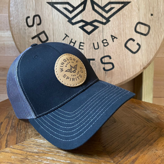 Winglore Trucker Hat – Charcoal & Grey Edition