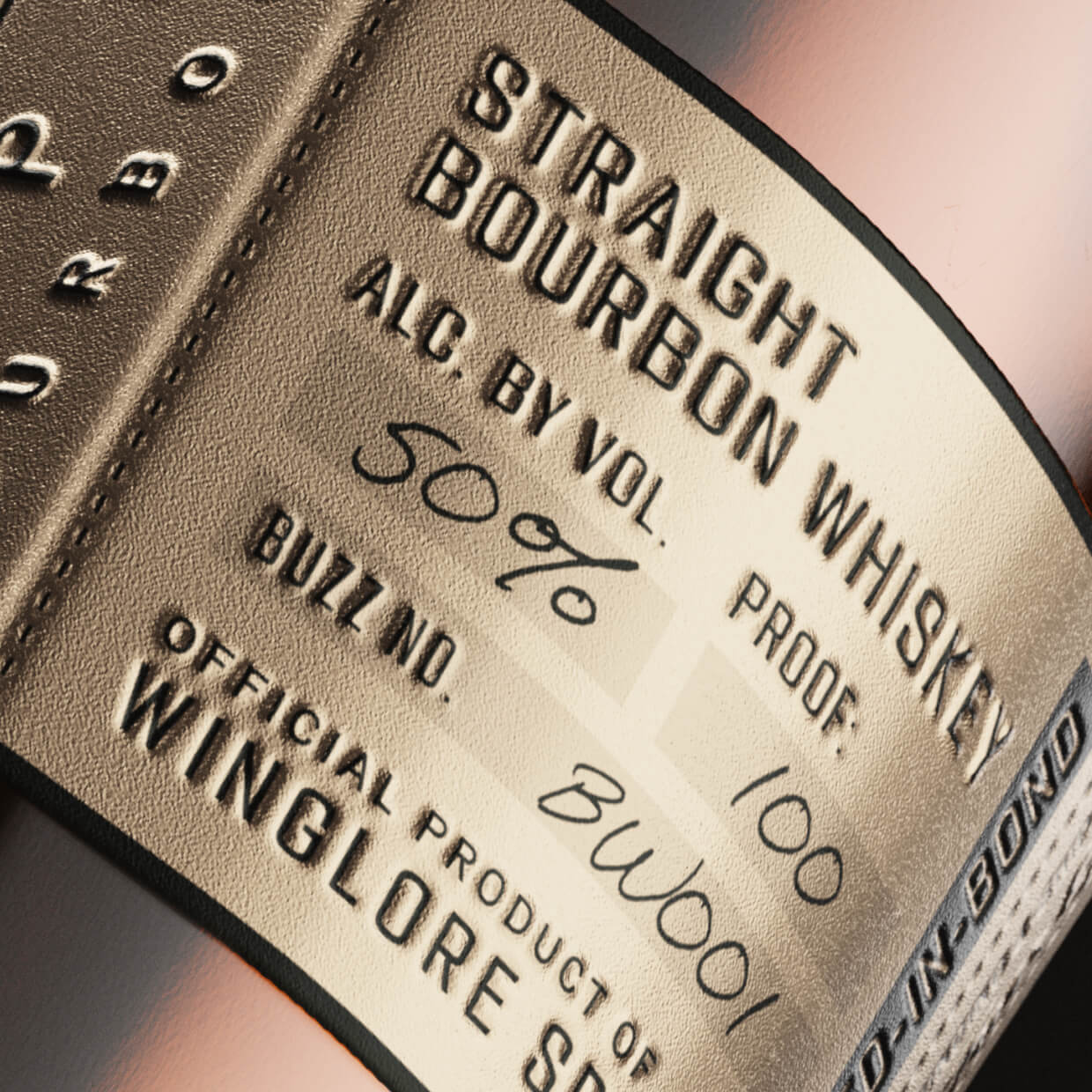 Bogey Dope Straight Bourbon Whiskey